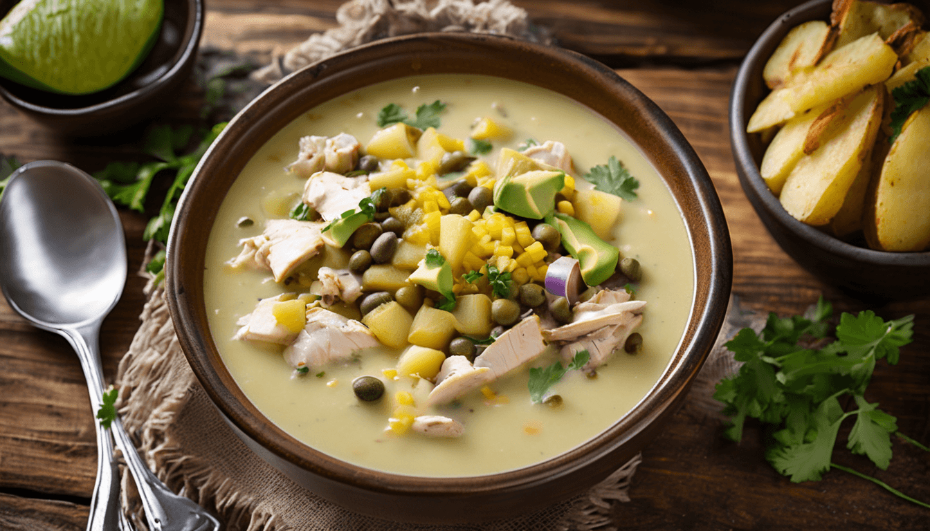 Ajiaco (Colombian Chicken and Potato Soup)